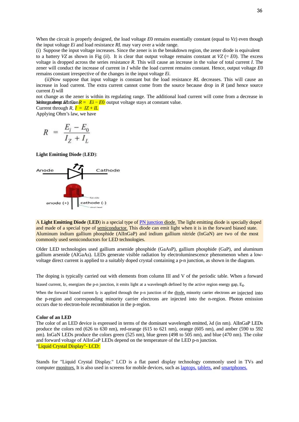 LECTURE NOTES SUBJECT: BASIC ELECTRONICS COURSE: - slide 34 of 104