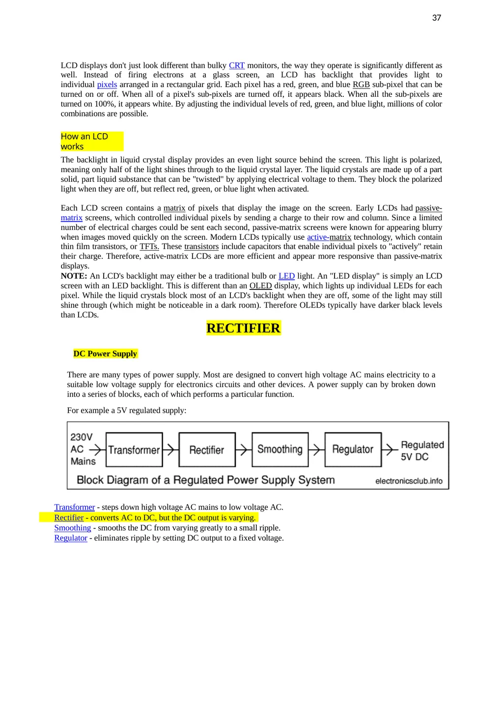 LECTURE NOTES SUBJECT: BASIC ELECTRONICS COURSE: - slide 35 of 104