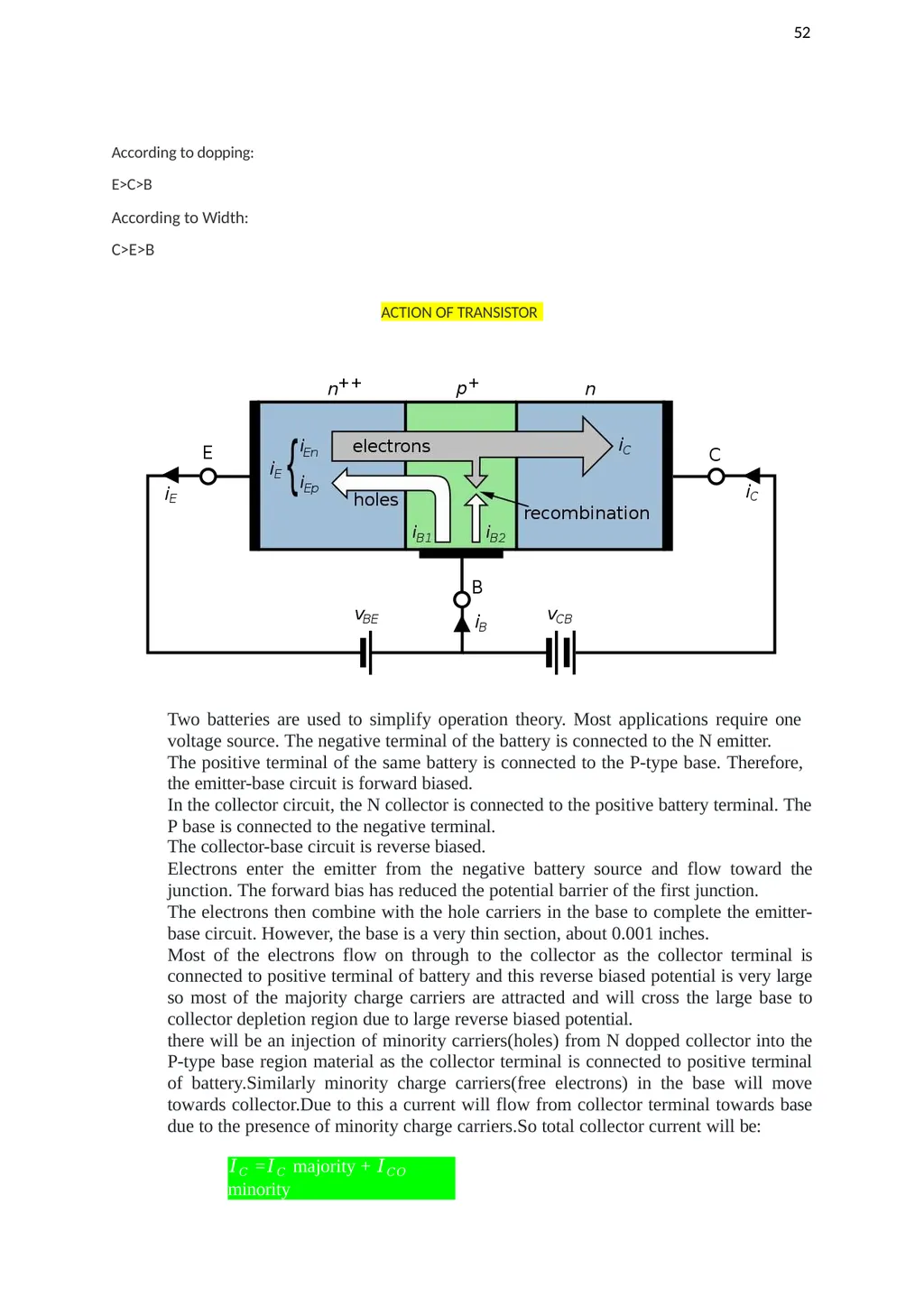 LECTURE NOTES SUBJECT: BASIC ELECTRONICS COURSE: - slide 50 of 104