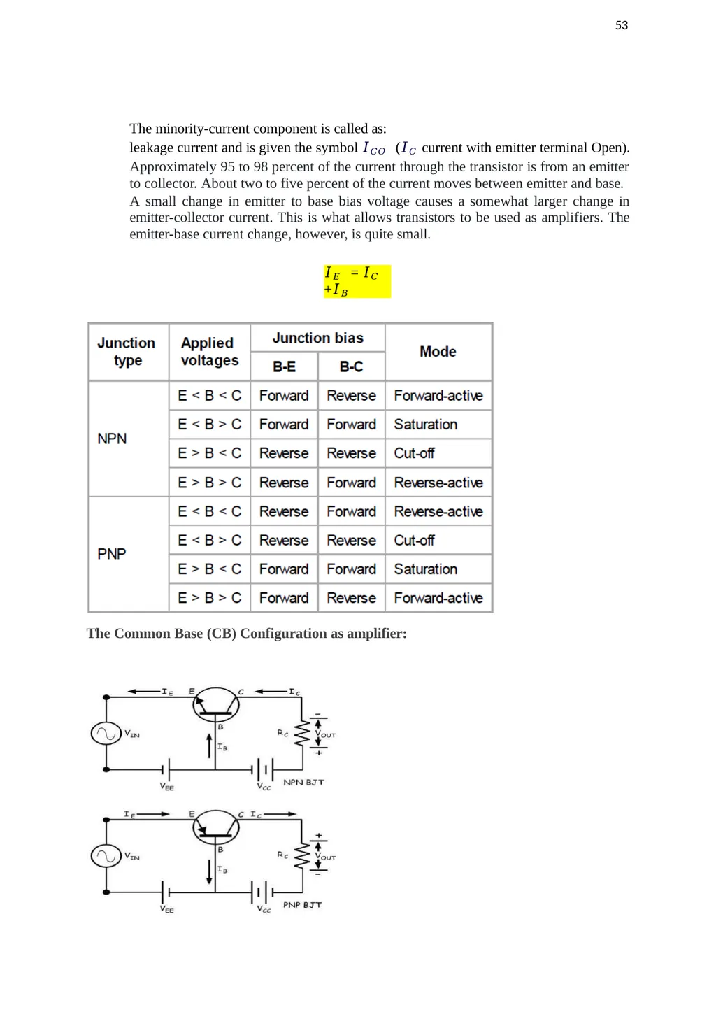 LECTURE NOTES SUBJECT: BASIC ELECTRONICS COURSE: - slide 51 of 104