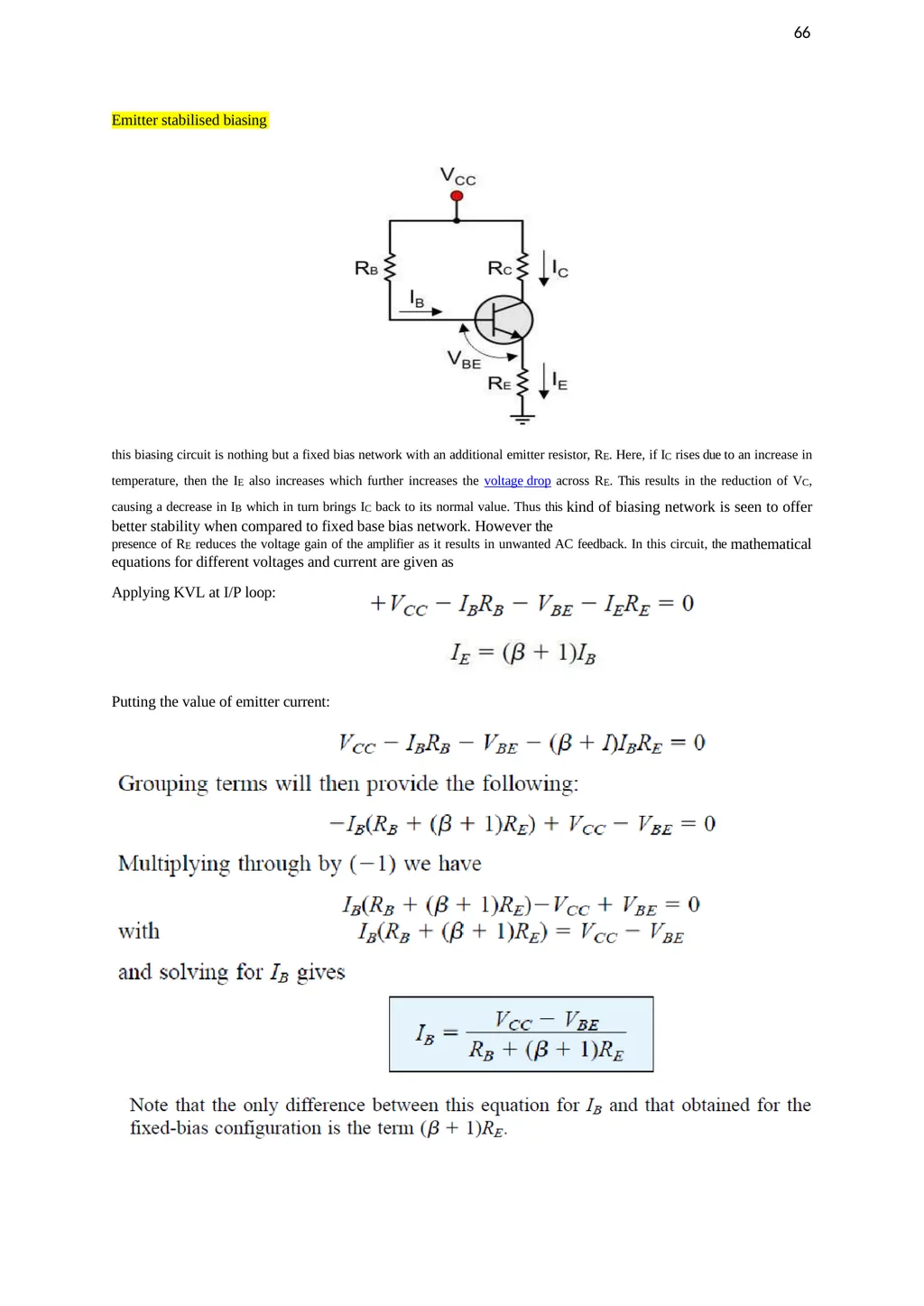 LECTURE NOTES SUBJECT: BASIC ELECTRONICS COURSE: - slide 64 of 104