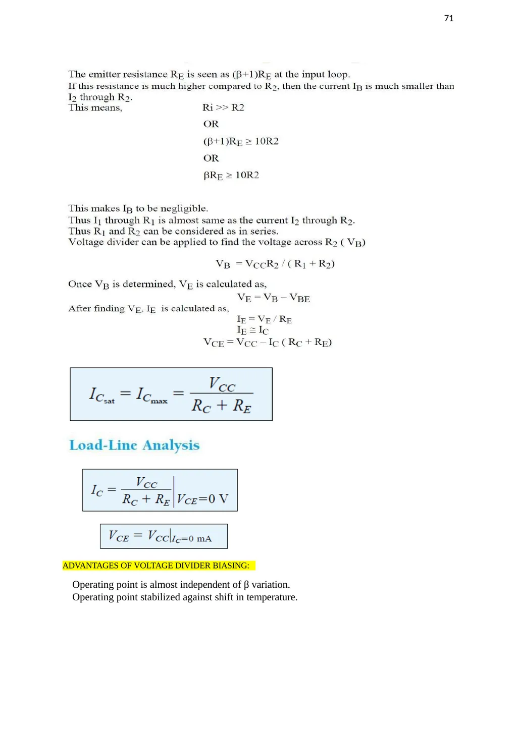 LECTURE NOTES SUBJECT: BASIC ELECTRONICS COURSE: - slide 69 of 104