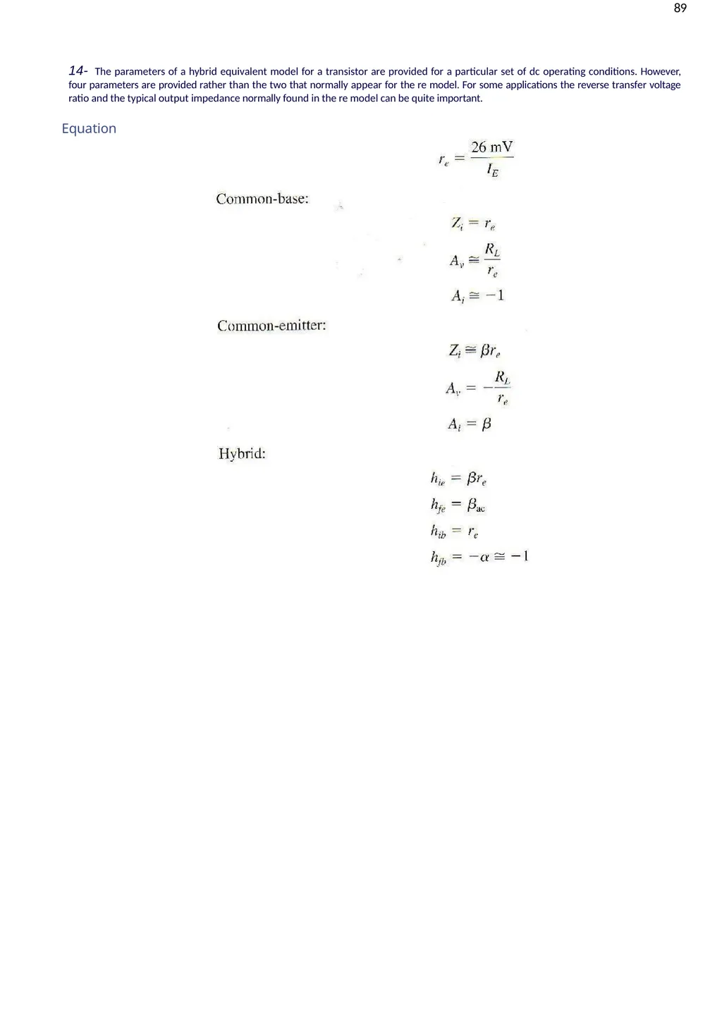 LECTURE NOTES SUBJECT: BASIC ELECTRONICS COURSE: - slide 87 of 104
