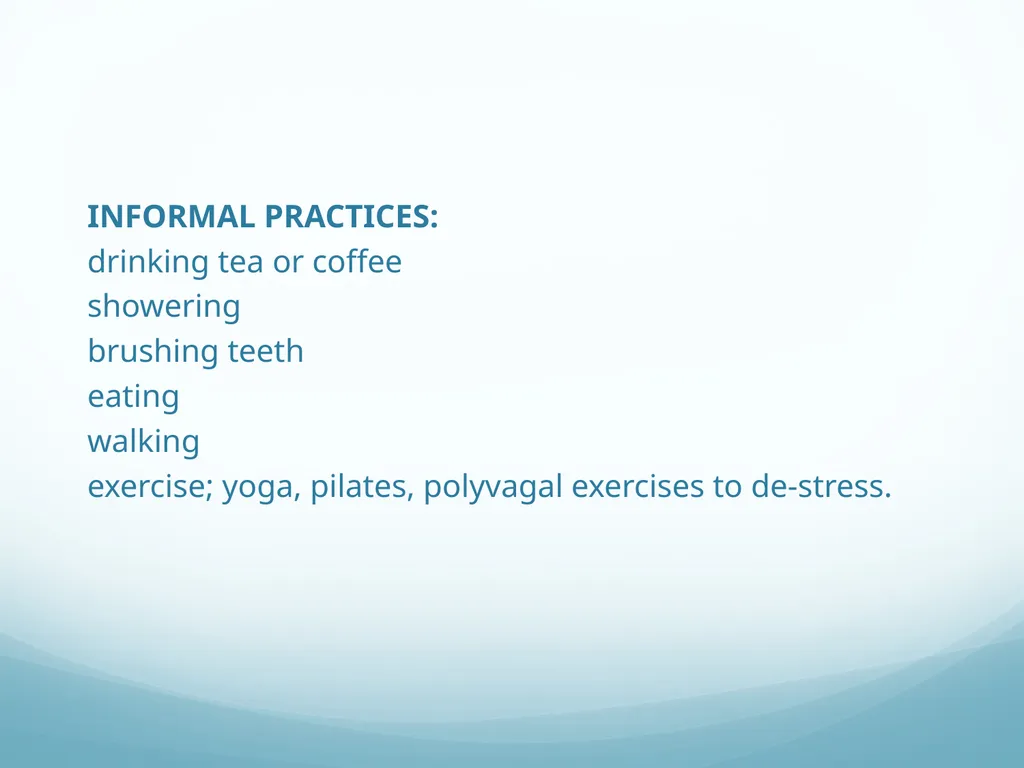 Mindfulness provides a tool for profound life - slide 10 of 103