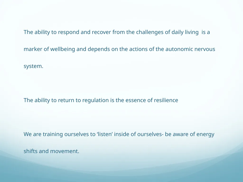 Mindfulness provides a tool for profound life - slide 65 of 103