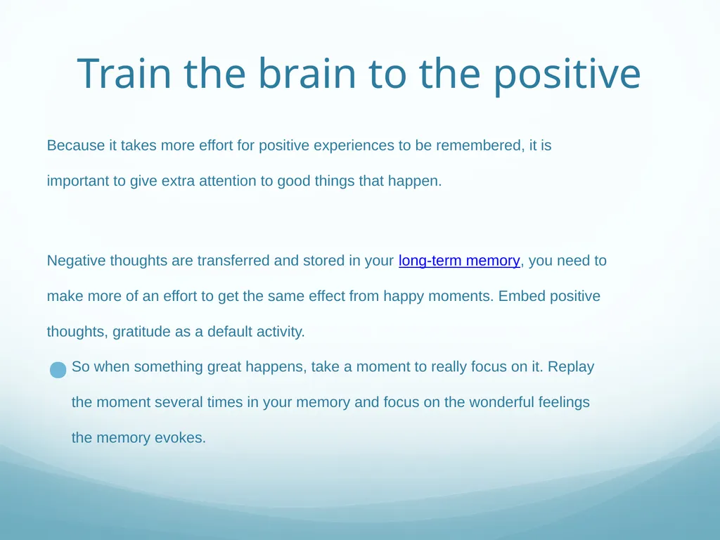 Mindfulness provides a tool for profound life - slide 62 of 103