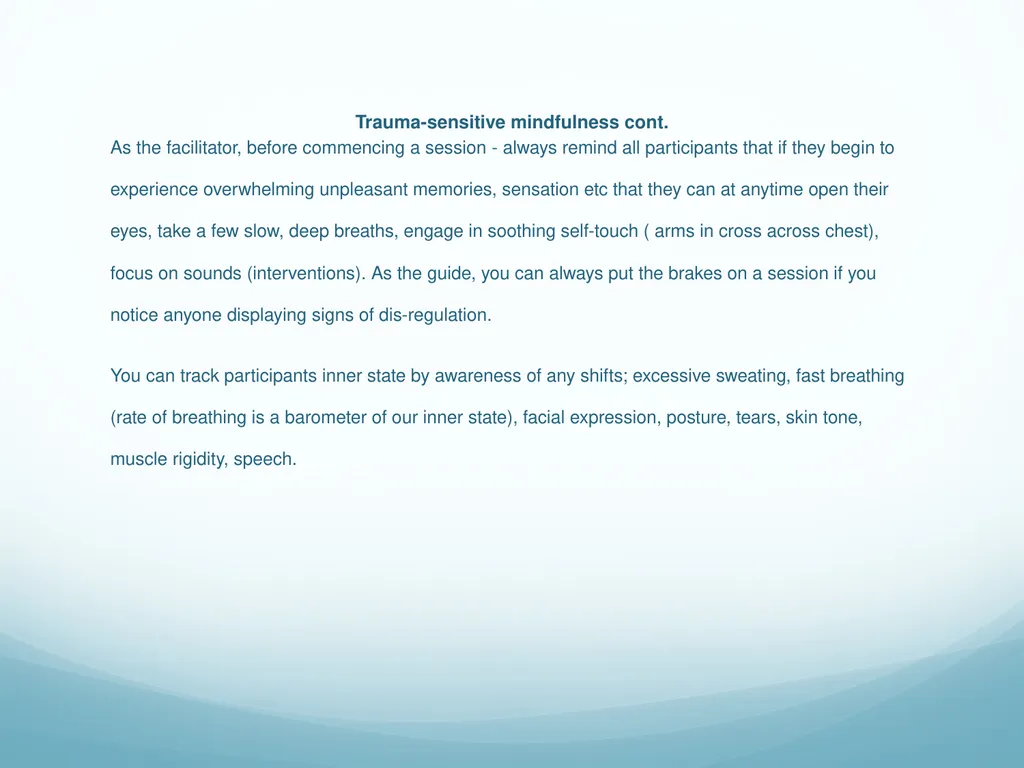 Mindfulness provides a tool for profound life - slide 70 of 103