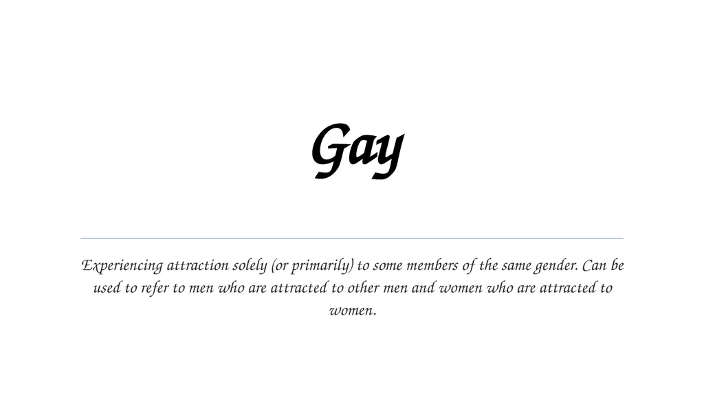Cisgender When you personal identity and gender - slide 15 of 20