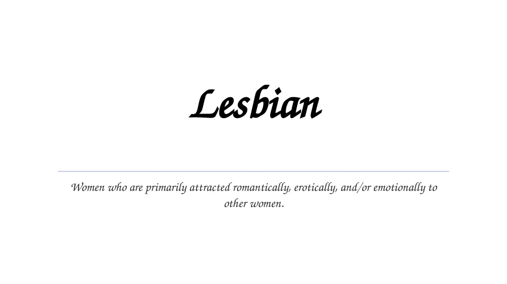 Cisgender When you personal identity and gender - slide 18 of 20