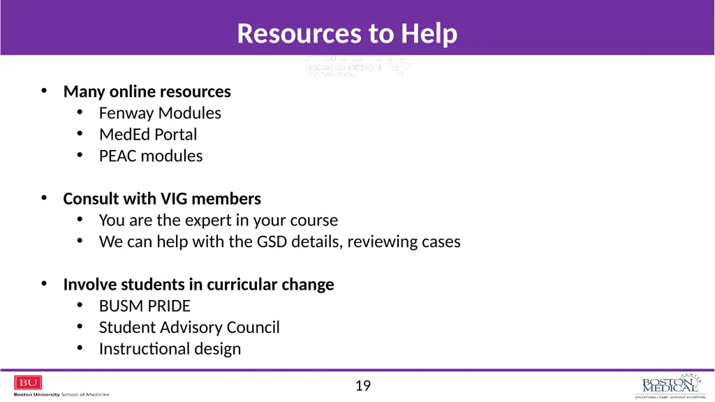 Jenny Siegel, MD Carl G Streed Jr., MD, MPH Ann - slide 19 of 21