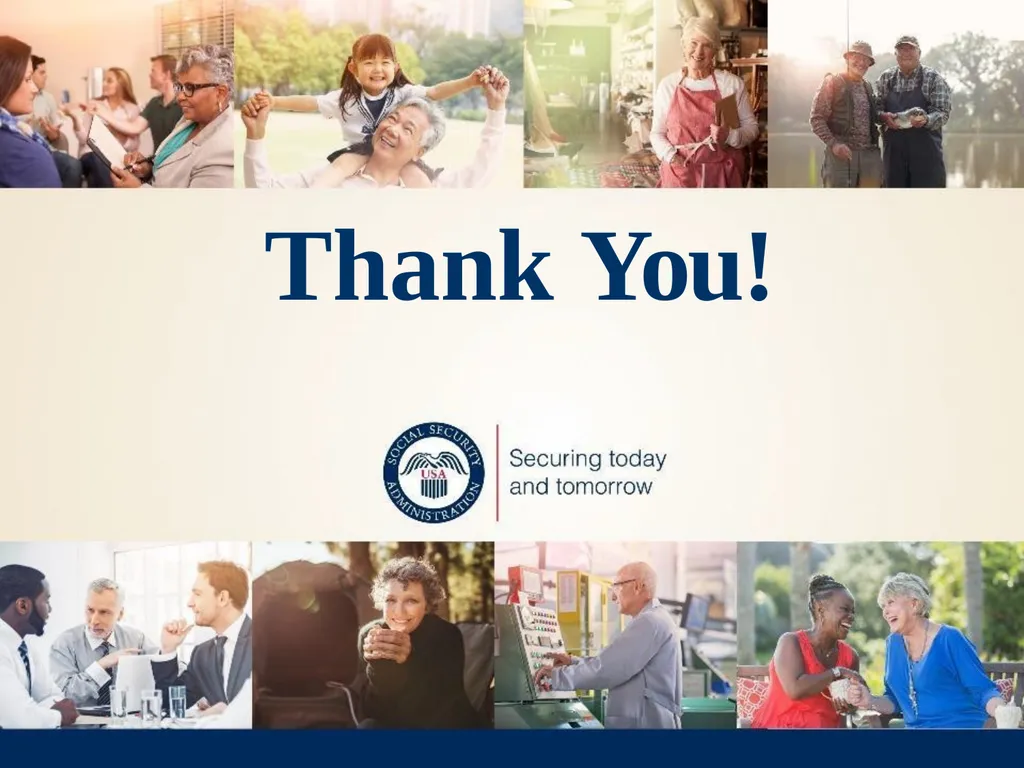 Social Security Makes Retirement Planning Easy How - slide 33 of 33
