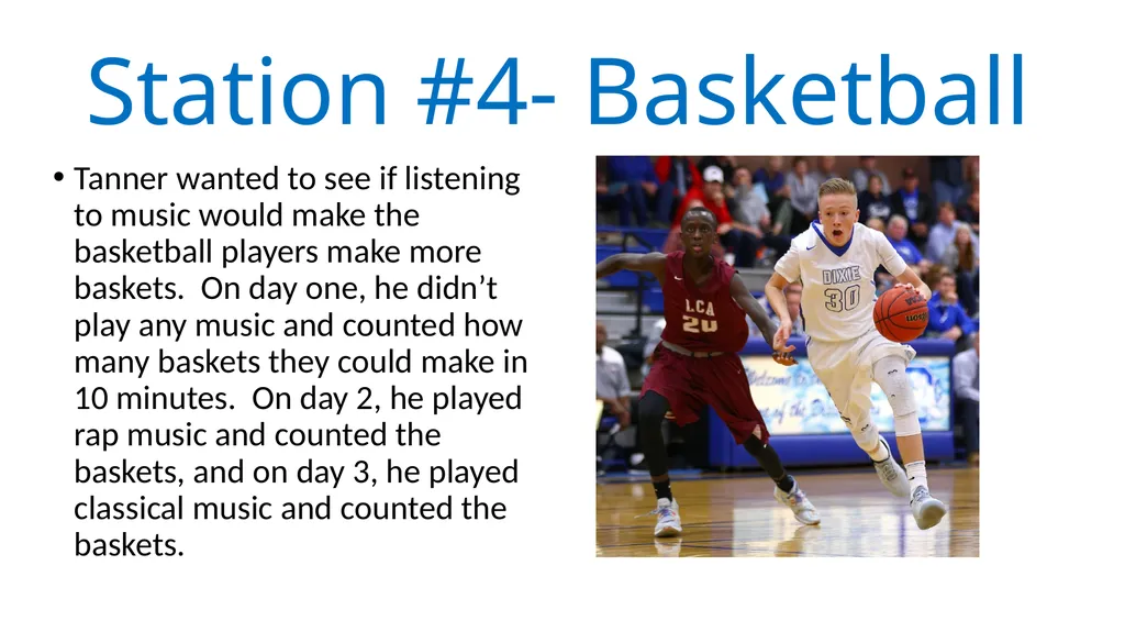 Example- Music Mrs. Kolodziej wants to see how - slide 5 of 10