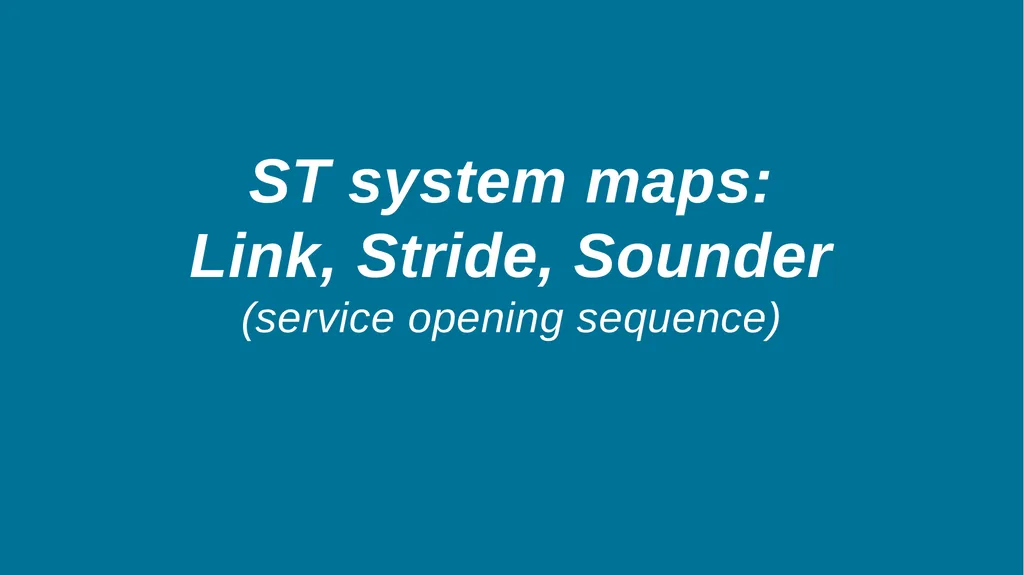 Current and future service System maps March 28, - slide 4 of 34