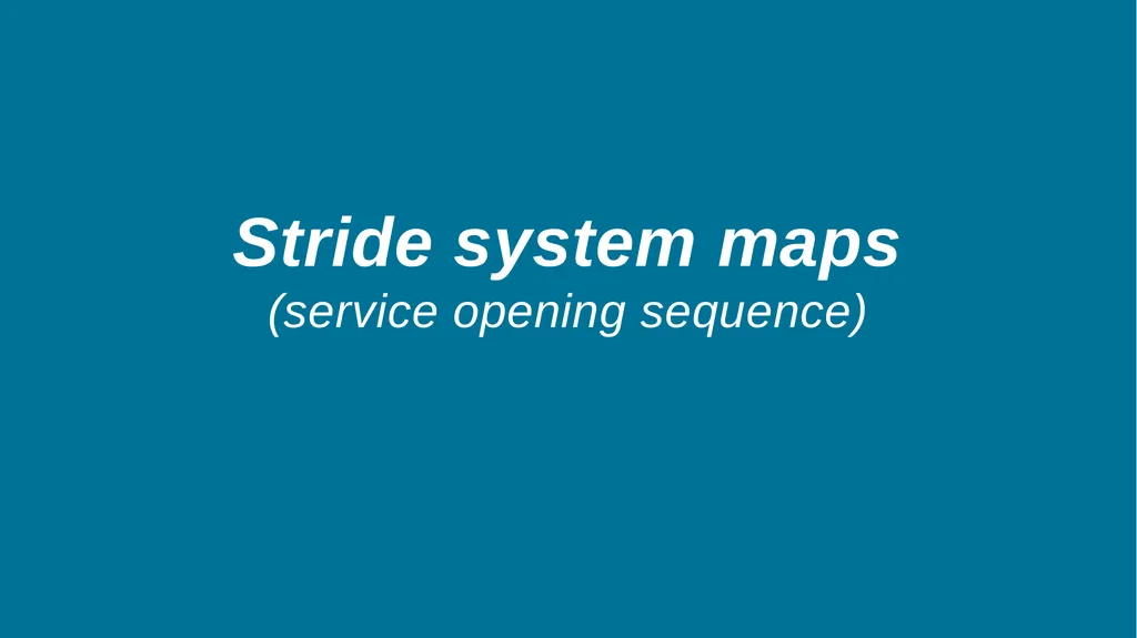 Current and future service System maps March 28, - slide 25 of 34