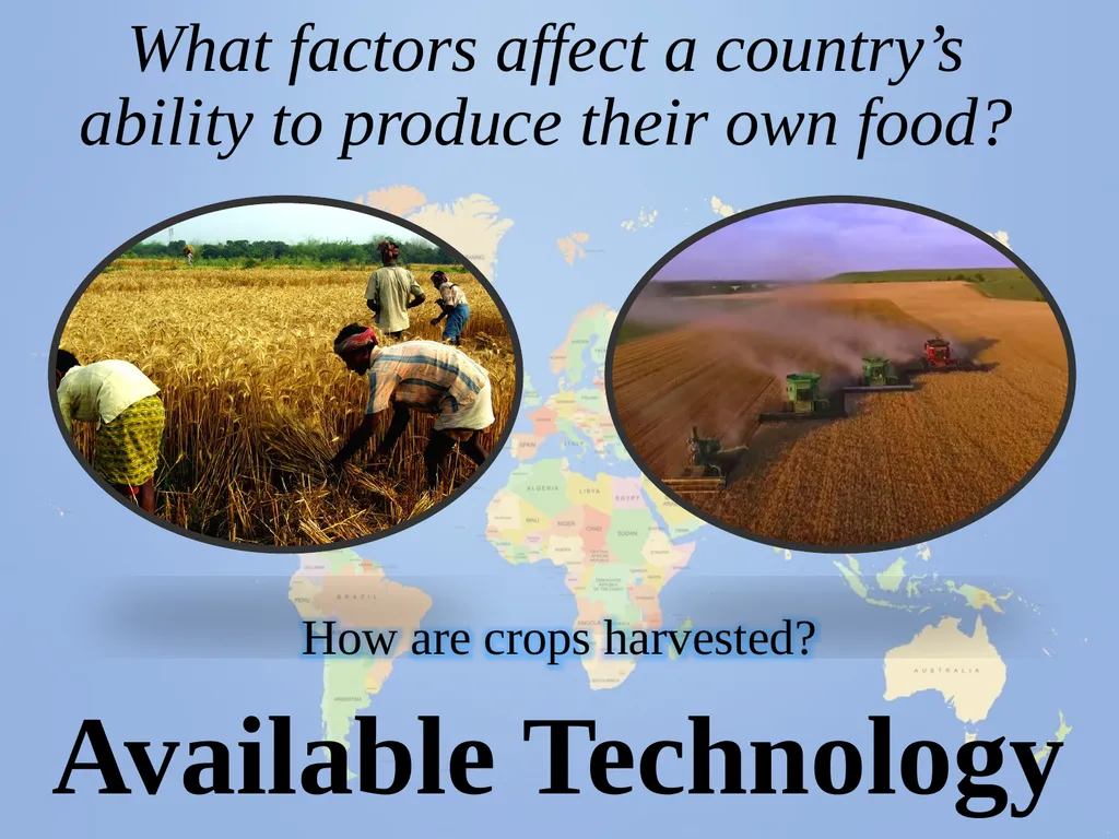 Farming Around the World Do farms vary throughout - slide 17 of 21