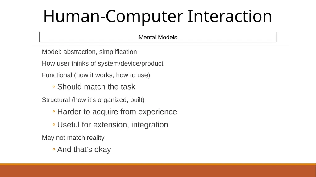 Human-Computer Interaction The Human - slide 43 of 44