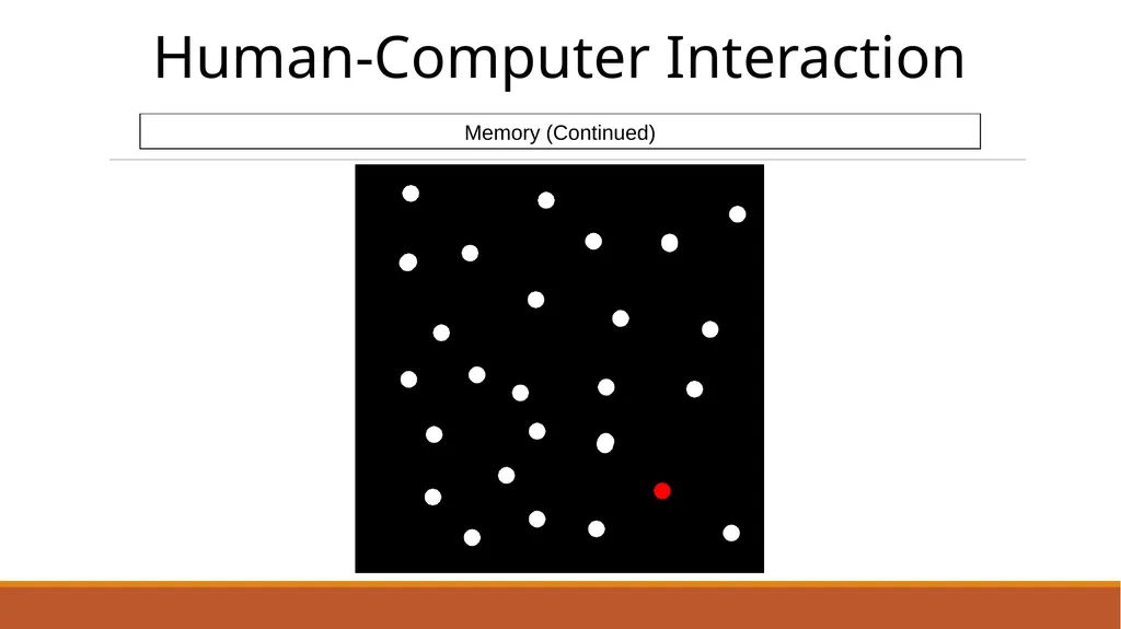 Human-Computer Interaction The Human - slide 23 of 44