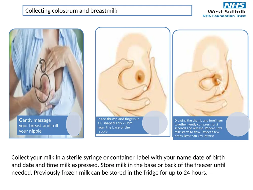 Infant Feeding Workshop Welcome Infant Feeding - slide 19 of 21
