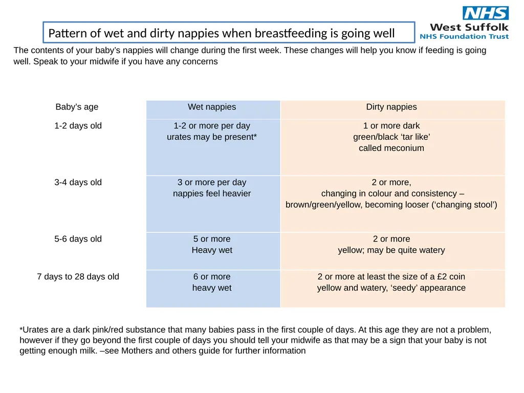 Infant Feeding Workshop Welcome Infant Feeding - slide 13 of 21