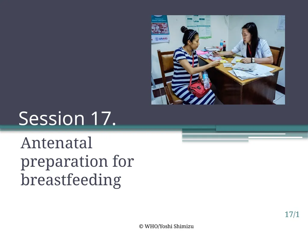 Session 17. Antenatal preparation for - slide 1 of 6