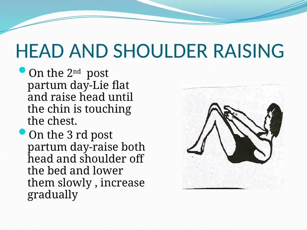 MANAGEMENT OF NORMAL PUERPERIUM Mrs. Preeti - slide 26 of 42