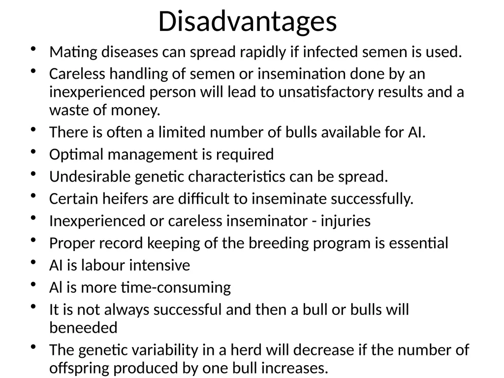 Reproductive organs of cattle Paper 1: Question 4 - slide 25 of 65