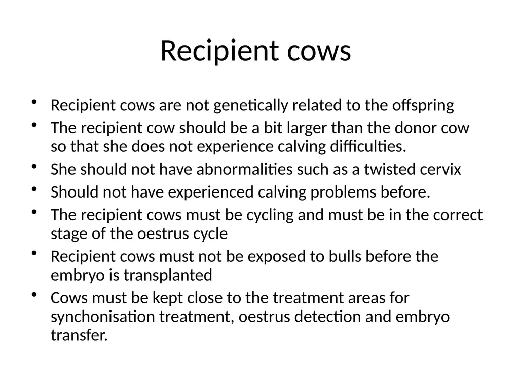 Reproductive organs of cattle Paper 1: Question 4 - slide 63 of 65