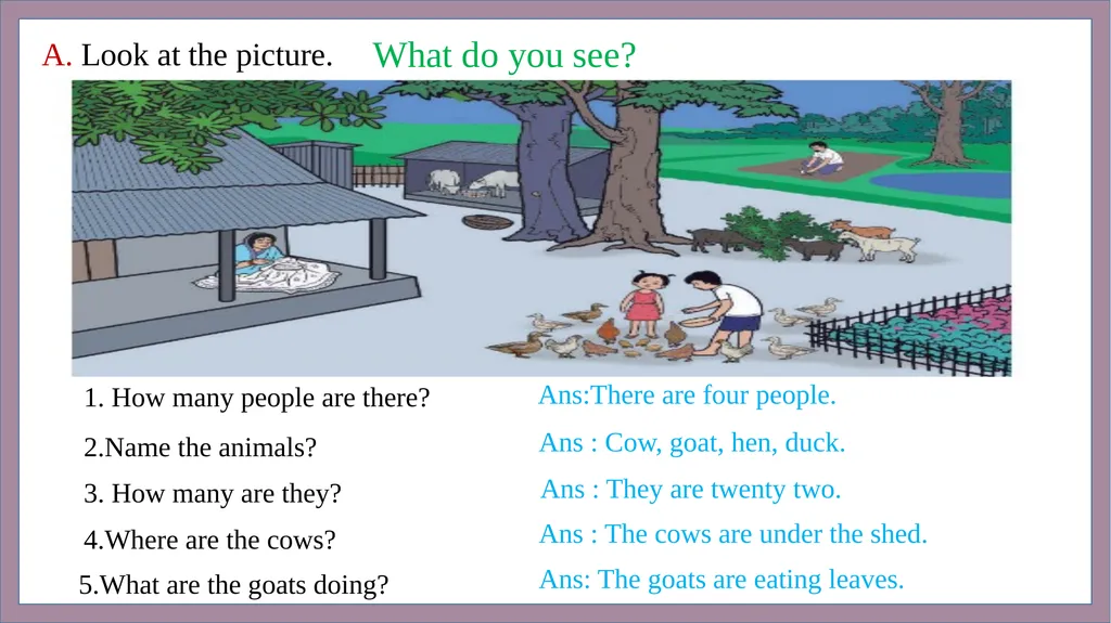 Class: Two Sub: English for today Lesson:2 Unit:8 - slide 6 of 13