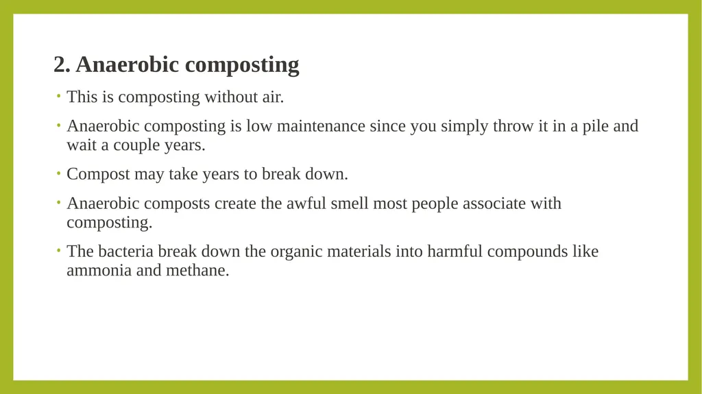 What is compost? Compost is organic matter that - slide 7 of 34