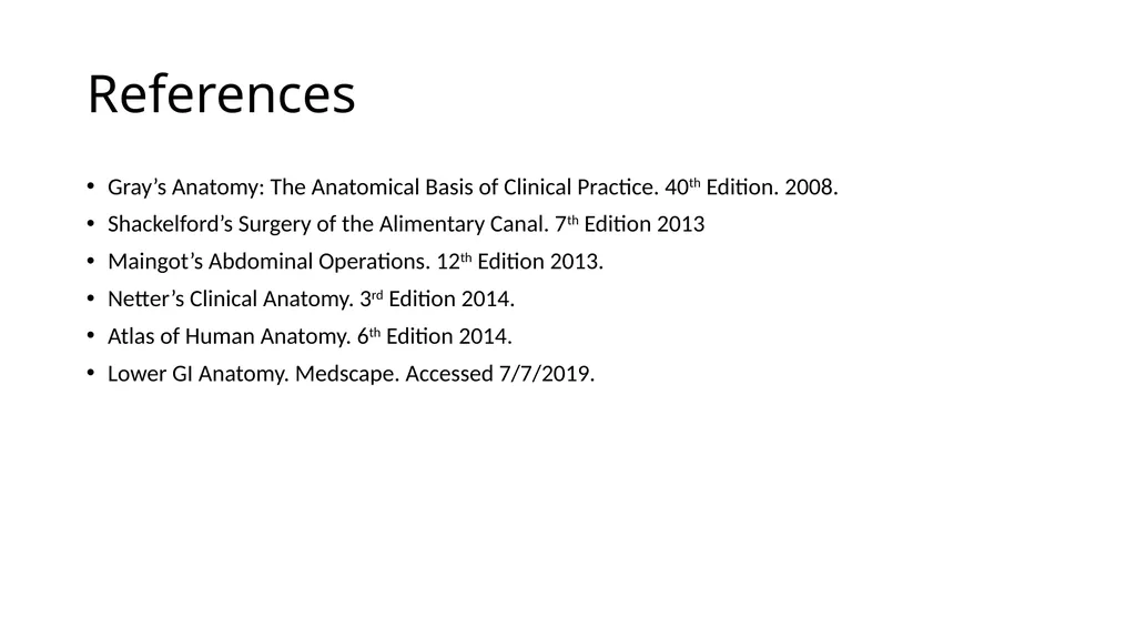 ANATOMY OF THE LOWER GASTROINTESTINAL TRACT DR. A. - slide 22 of 23