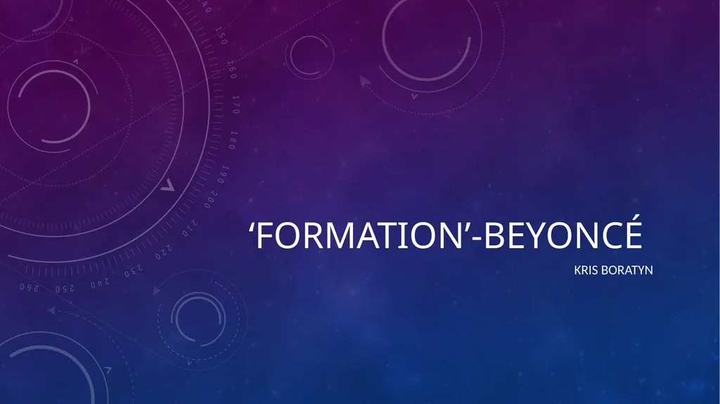‘Formation’-Beyoncé Kris Boratyn Critics - slide 1 of 14