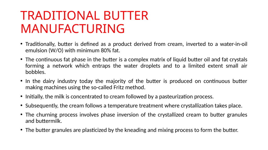 Butter Technology Res. Asst, DVM Bahar ONARAN - slide 2 of 12