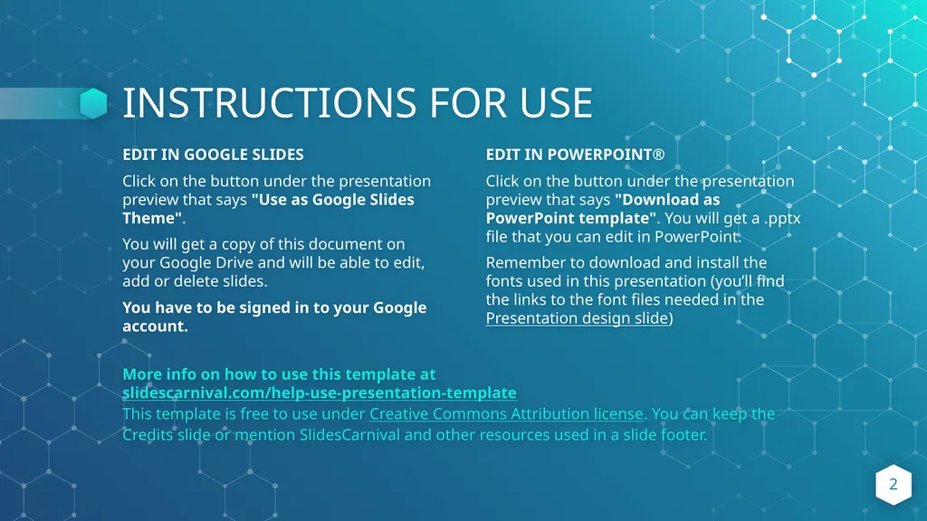 THIS IS YOUR PRESENTATION TITLE INSTRUCTIONS FOR - slide 2 of 39