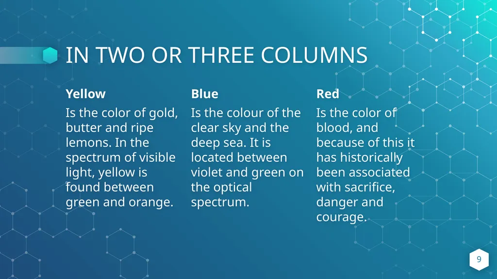 THIS IS YOUR PRESENTATION TITLE INSTRUCTIONS FOR - slide 9 of 39