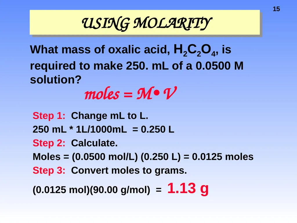 Solutions Why does a raw egg swell or shrink when - slide 15 of 39