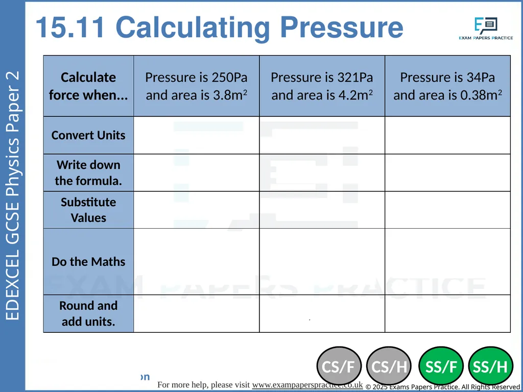Forces and Matter Paper 2 If you applied a force - slide 26 of 33