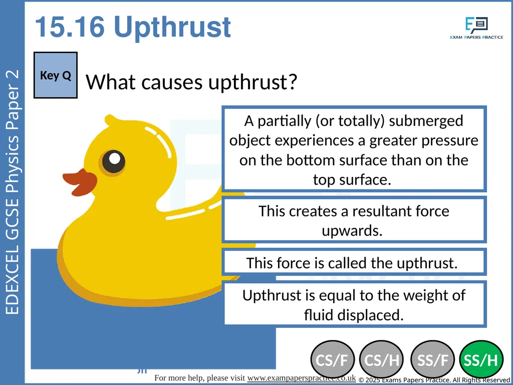 Forces and Matter Paper 2 If you applied a force - slide 32 of 33