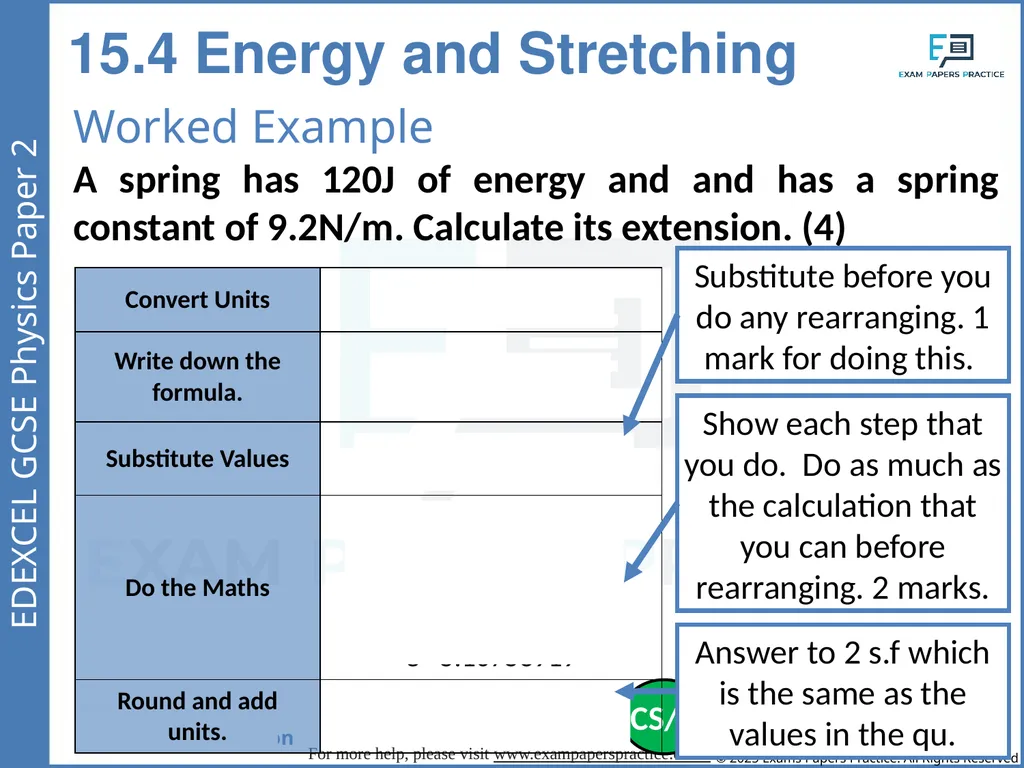 Forces and Matter Paper 2 If you applied a force - slide 12 of 33