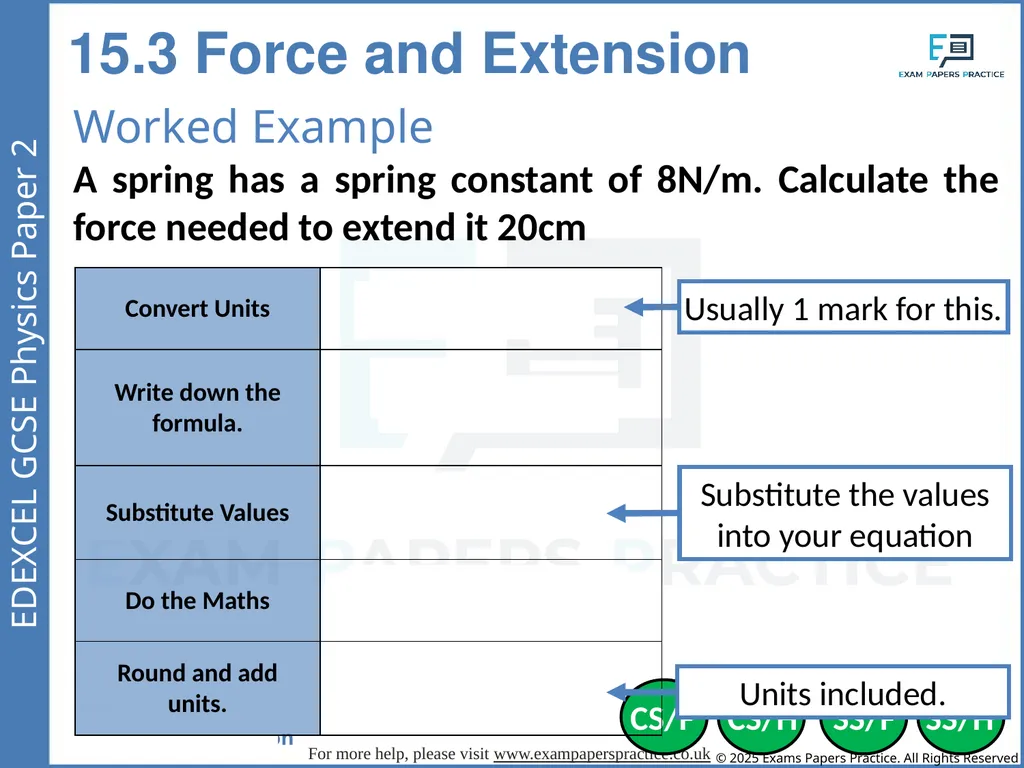 Forces and Matter Paper 2 If you applied a force - slide 6 of 33
