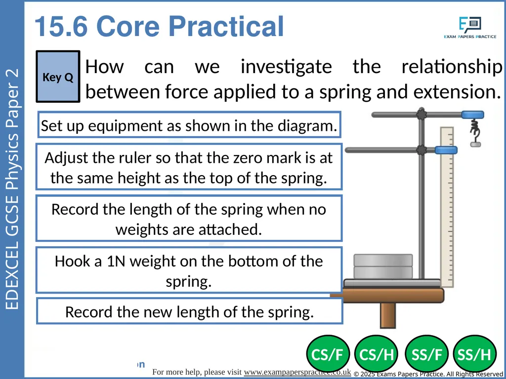 Forces and Matter Paper 2 If you applied a force - slide 16 of 33