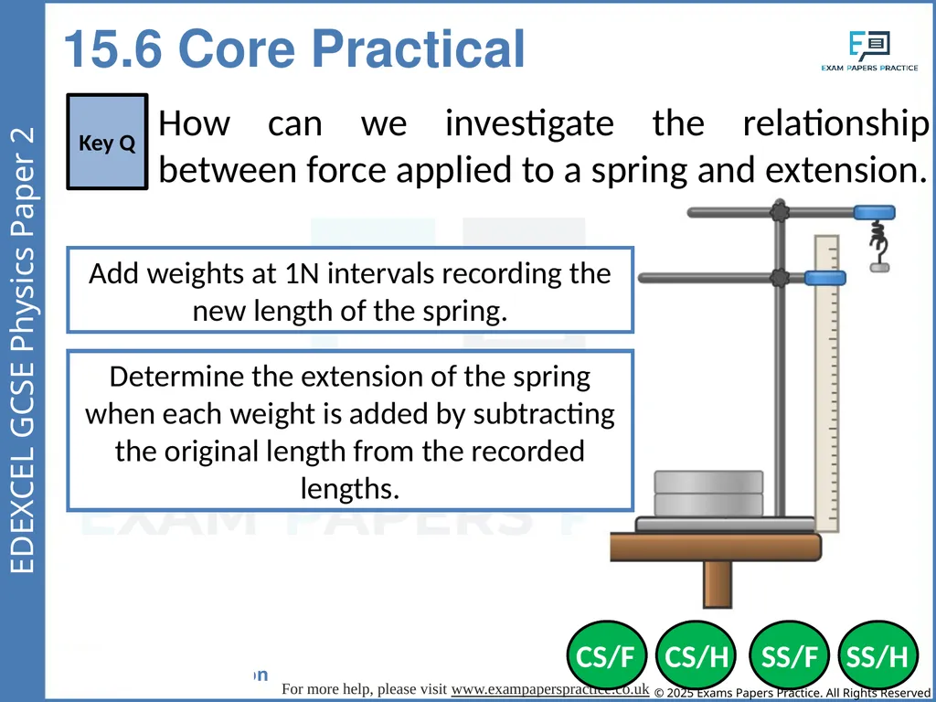 Forces and Matter Paper 2 If you applied a force - slide 17 of 33