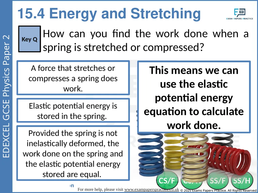 Forces and Matter Paper 2 If you applied a force - slide 9 of 33