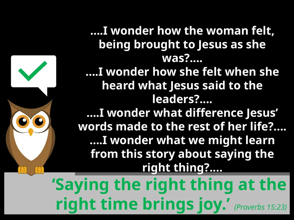 Leader: We are here together Children: With ears - slide 18 of 25