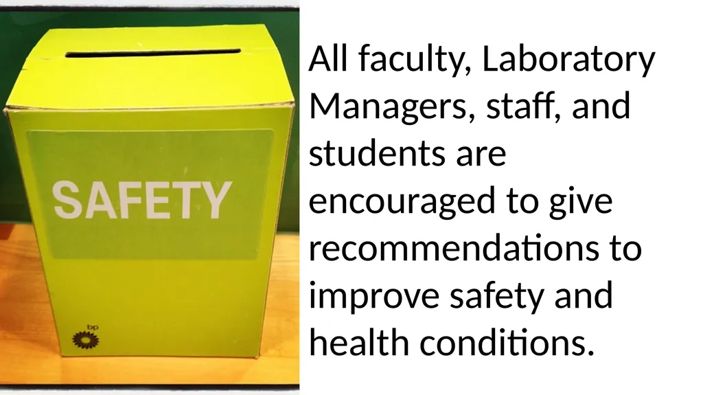 LABORATORY SAFETY TRAINING UVU College of Science - slide 46 of 46