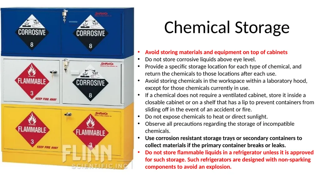 LABORATORY SAFETY TRAINING UVU College of Science - slide 29 of 46