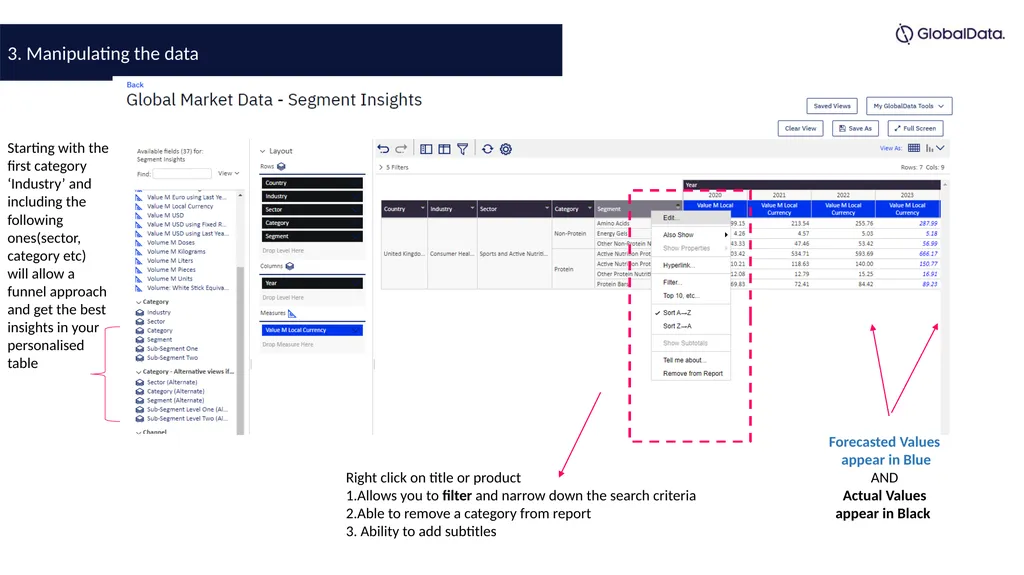 Consumer Intelligence Centre How to Guide Content: - slide 9 of 59