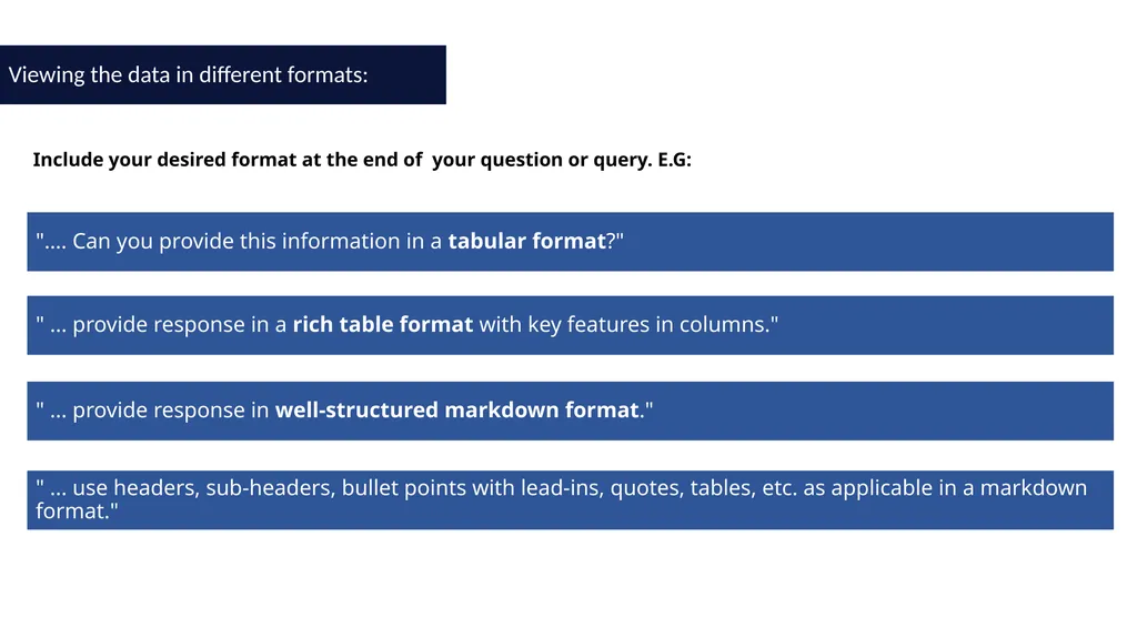 Consumer Intelligence Centre How to Guide Content: - slide 48 of 59