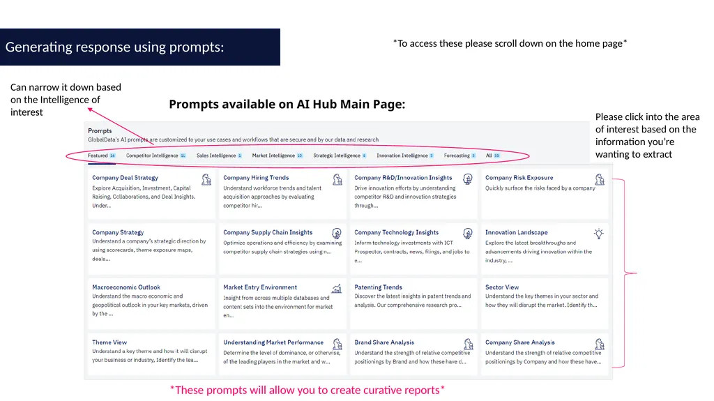 Consumer Intelligence Centre How to Guide Content: - slide 51 of 59