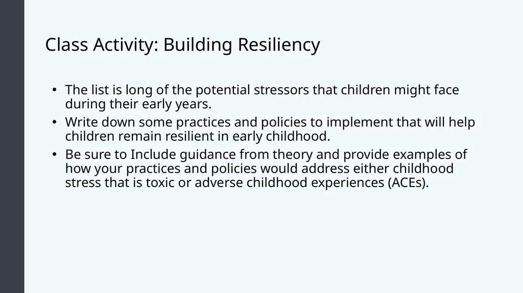 Lifespan Development Module # 5: Early Childhood - slide 36 of 38