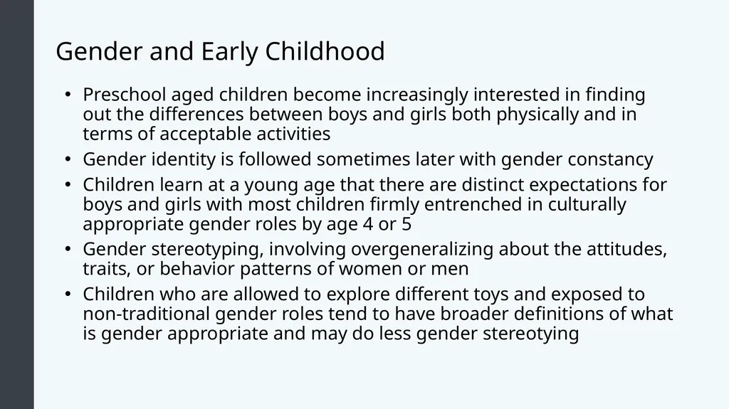 Lifespan Development Module # 5: Early Childhood - slide 27 of 38